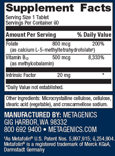 Intrinsi B12/Folate™